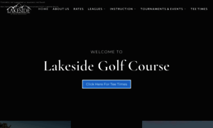 Lakesidegolfcourse.com thumbnail