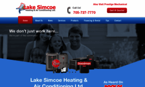 Lakesimcoehvac.com thumbnail