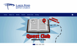 Lakespondbaptistchurch.org thumbnail