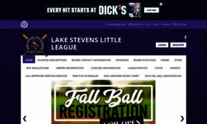 Lakestevenslittleleague.org thumbnail