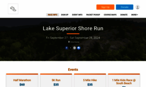 Lakesuperiorshorerun.com thumbnail