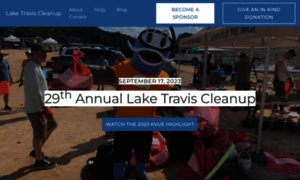 Laketraviscleanup.org thumbnail