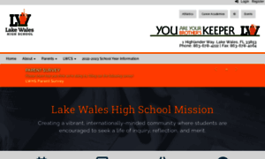 Lakewaleshigh.com thumbnail