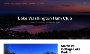 Lakewashingtonhamclub.org thumbnail