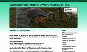 Lakewoodparkpoa.com thumbnail