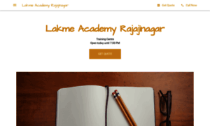 Lakme-academy-rajajinagar-bengaluru.business.site thumbnail