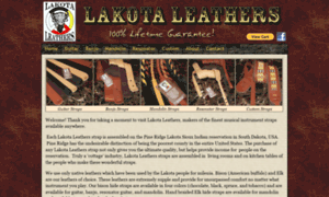 Lakotaleathers.com thumbnail