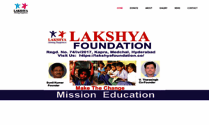 Lakshyafoundation.co thumbnail
