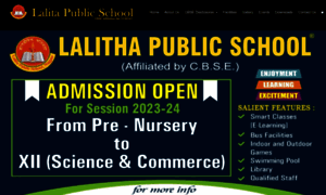 Lalitapublicschool.com thumbnail