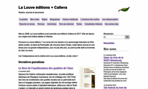 Lalouve-editions.fr thumbnail