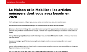 Lamaisonetlemobilier.com thumbnail