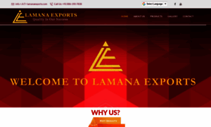 Lamanaexports.com thumbnail