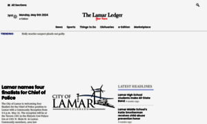 Lamarledger.com thumbnail