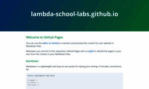 Lambda-school-labs.github.io thumbnail