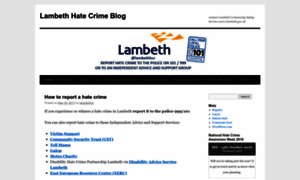Lambethhcc.wordpress.com thumbnail