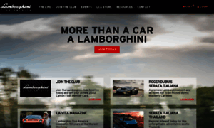 Lamborghiniclubamerica.com thumbnail