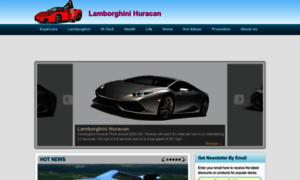 Lamborghinihuracan.com thumbnail