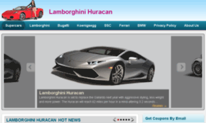 Lamborghinihuracan.net thumbnail