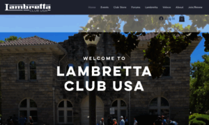 Lambrettaclubusa.net thumbnail