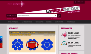 Lamediathequedegradignan.fr thumbnail