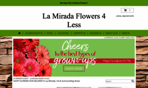 Lamiradaflowers4less.com thumbnail