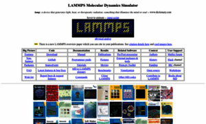Lammps.sandia.gov thumbnail