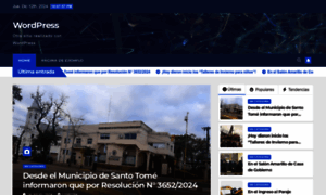 Lamovidadesantotome.com.ar thumbnail