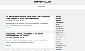 Lamppostgallery.com thumbnail