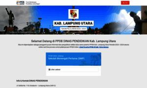 Lampungutara.siap-ppdb.com thumbnail