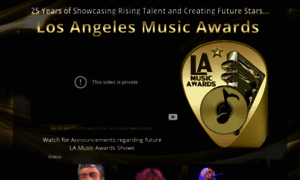 Lamusicawards.com thumbnail