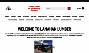Lanahanlumber.com thumbnail