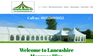 Lancashiremarqueehire.com thumbnail