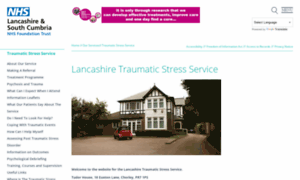 Lancashiretraumaticstressservice.nhs.uk thumbnail