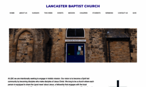 Lancasterbaptistchurch.org.uk thumbnail