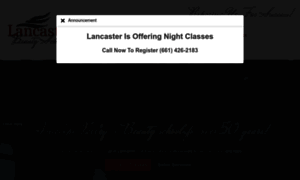 Lancasterbeautyschool.com thumbnail