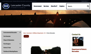 Lancastercountyparks.org thumbnail