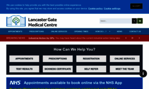 Lancastergatemedicalcentre.co.uk thumbnail