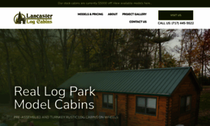 Lancasterlogcabins.com thumbnail