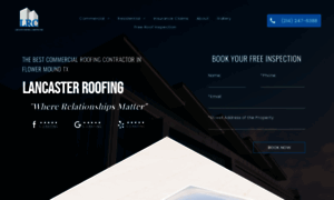 Lancasterroofingtx.com thumbnail