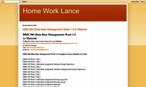 Lancehomework.blogspot.com thumbnail