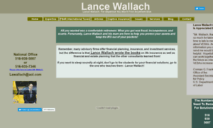 Lancewallach.com thumbnail
