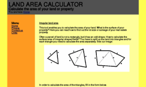 Land-area-calculator.com thumbnail