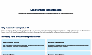 Land-for-sale-in-montenegro.com thumbnail