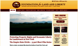 Landandlibertyfoundation.org thumbnail