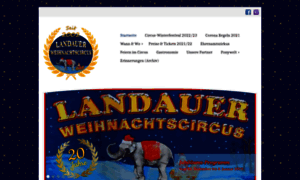 Landauer-weihnachtscircus.de thumbnail