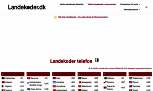Landekoder.dk thumbnail