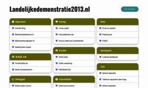 Landelijkedemonstratie2013.nl thumbnail