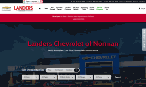 Landerschevroletnorman.com thumbnail