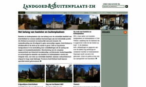 Landgoedenbuitenplaats-zh.nl thumbnail