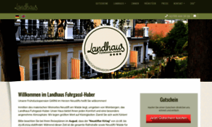 Landhaus-fuhrgassl-huber.at thumbnail